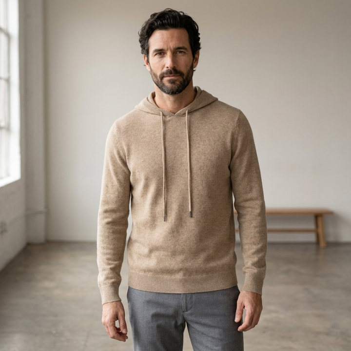 Pullover Hoodie with Drawstrings
