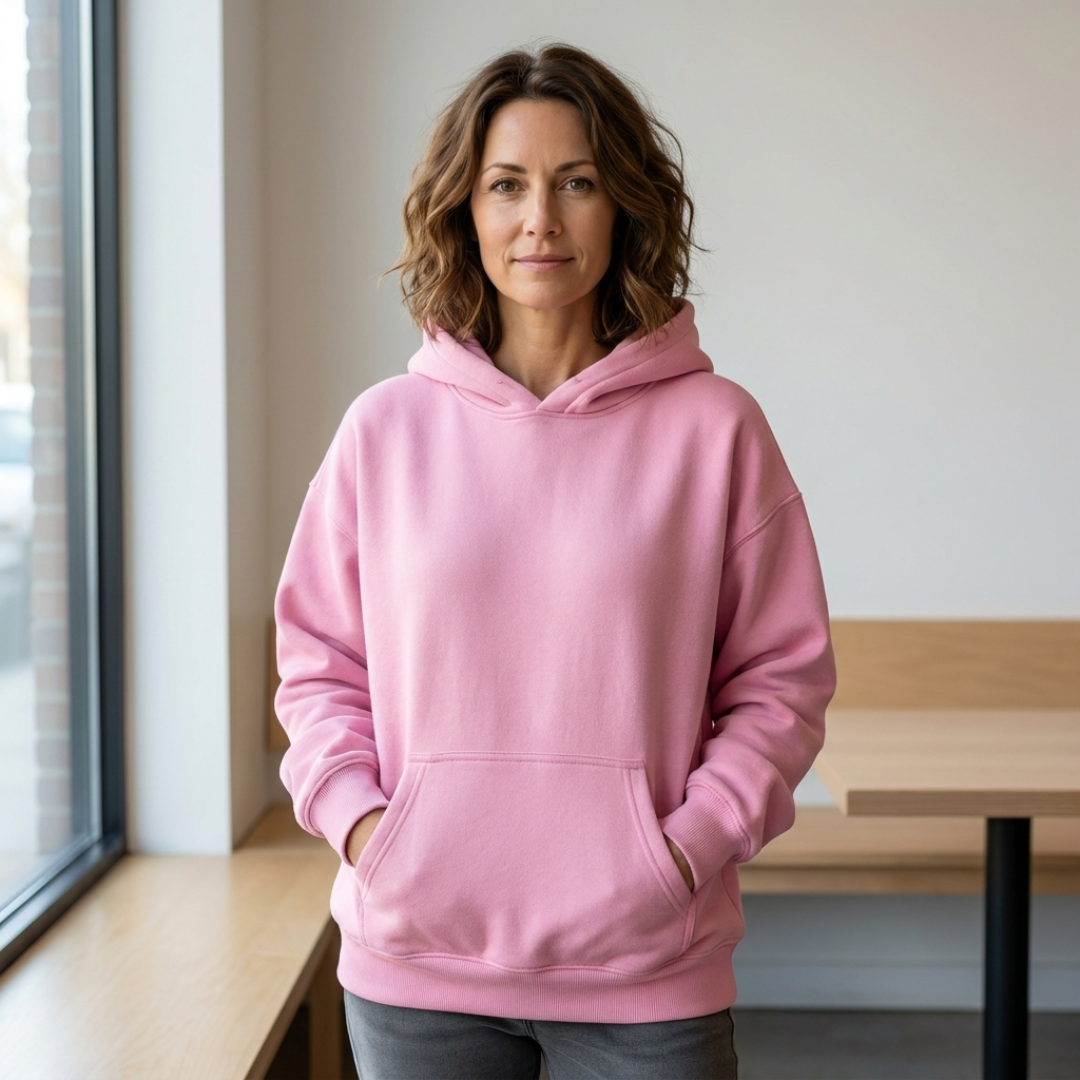 Pullover Hoodie with Front Pocket